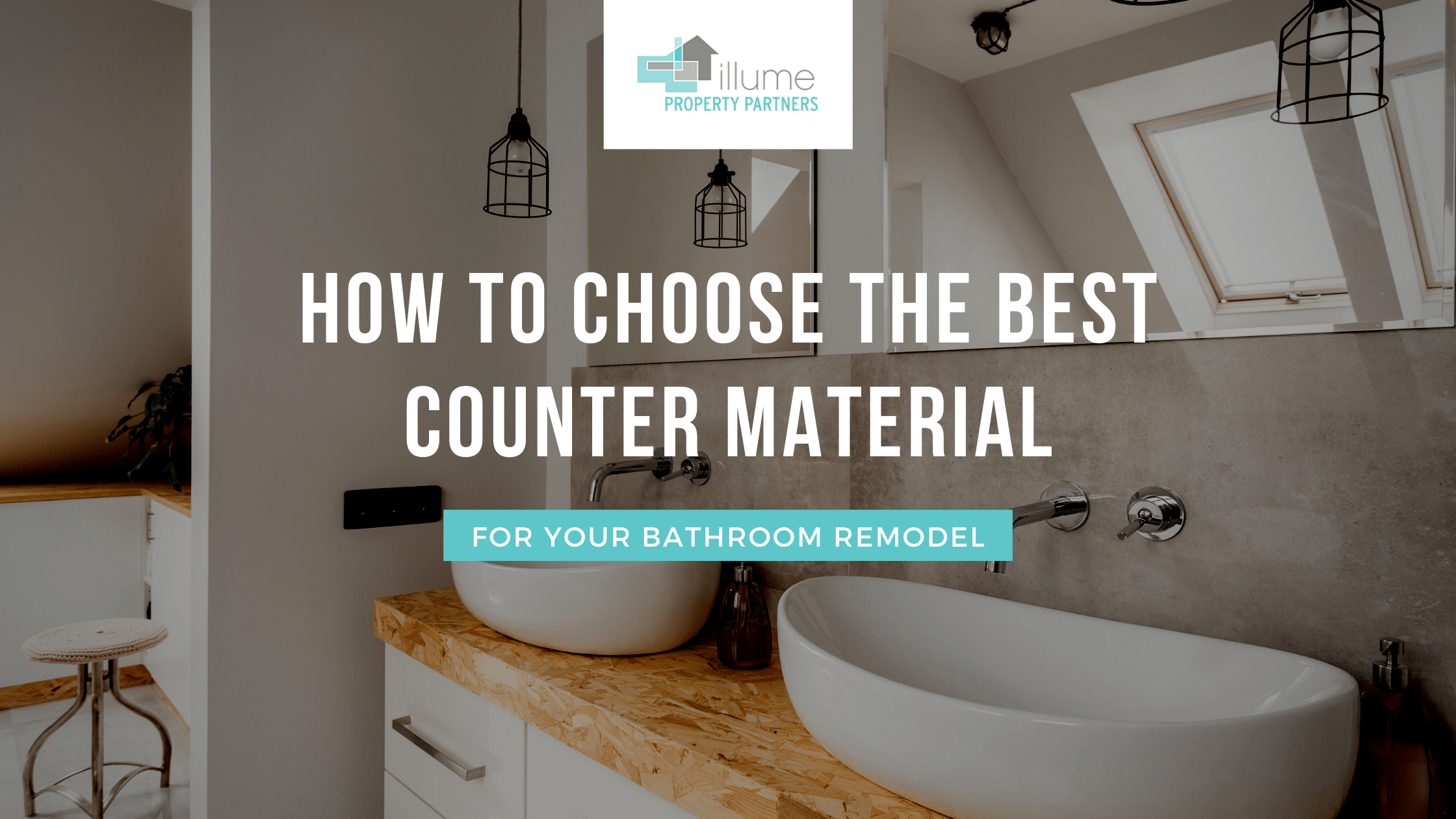 How to Choose the Best Counter Material for Your Bathroom Remodel