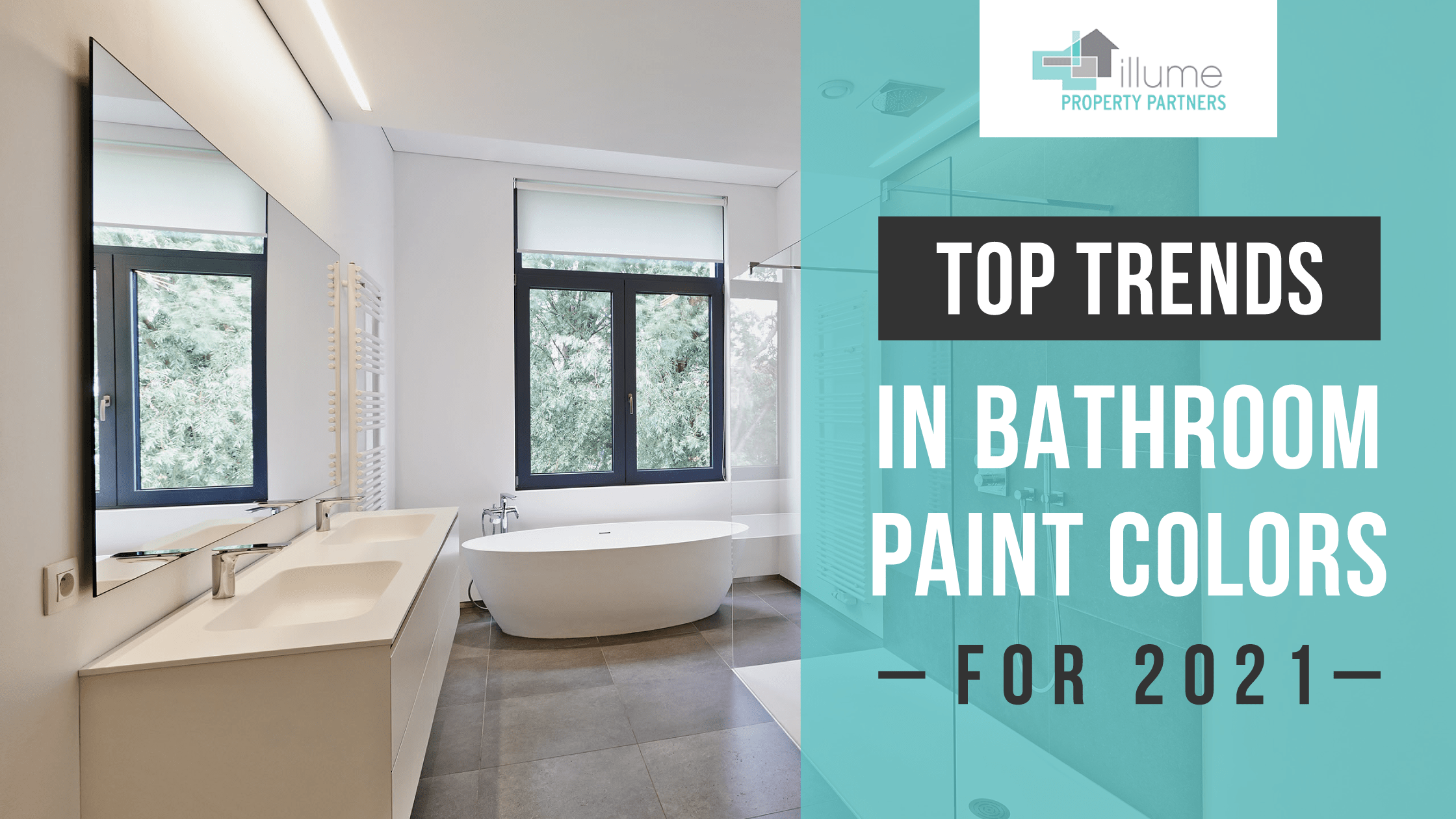 Top Trends in Bathroom Paint Colors in 2021